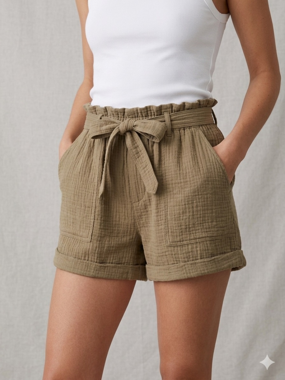 aerie Tie-Waist Shorts